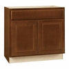 Bathroom Vanity Cabinet,  Sink Base, Cafe, 36-In.