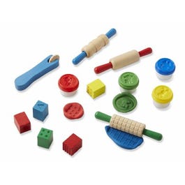 Shape Model & Mold Play Clay & Wooden Tools