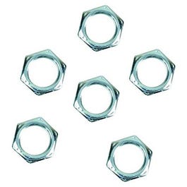 Lamp Hex Nut, Steel, 1/8 IP, 6-Pk.