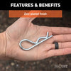 Curt Hitch Clips Zinc