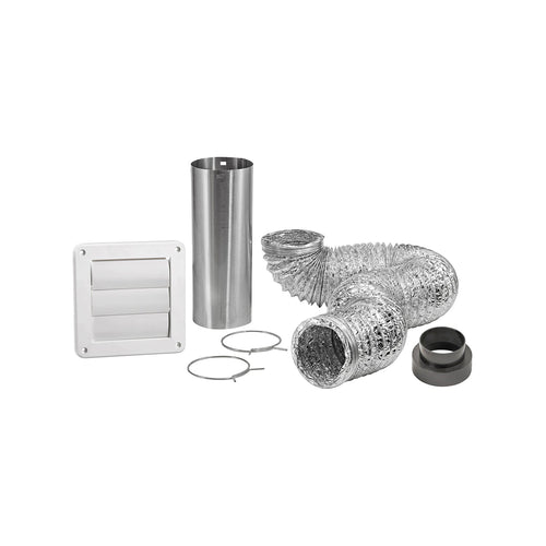 Lambro Industries Bath Fan Exhaust Through the Wall Louvered Vent Kit