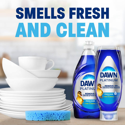 Dawn Platinum Dish Soap Fresh Rain