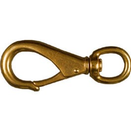 Bronze Boat Snap, 3/4-In. x 4-7/16 In.