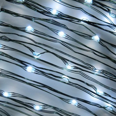 Sylvania LED Micro Dot Christmas String Lights Warm White 3 Functions Timer/Battery Operated