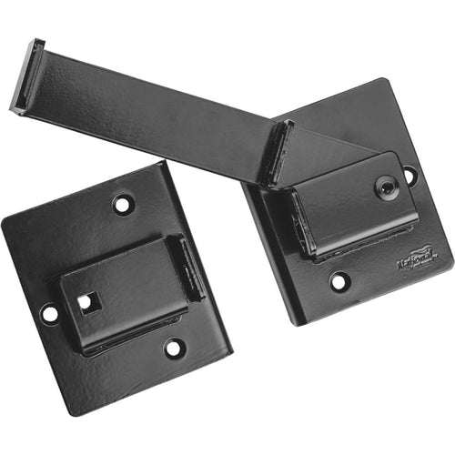 National Heavy-Duty Black Flip Gate Latch