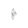 PrimeLine/SlideCo GD52107 #4 W/Fast Stnd Hinge