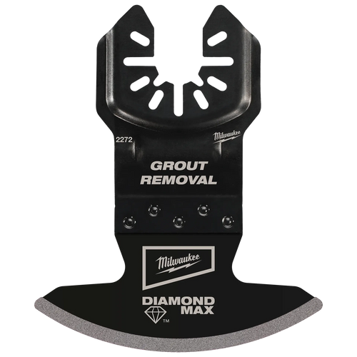 Milwaukee OPEN-LOK™ DIAMOND MAX™ Diamond Grit Grout Removal Multi-Tool Blade