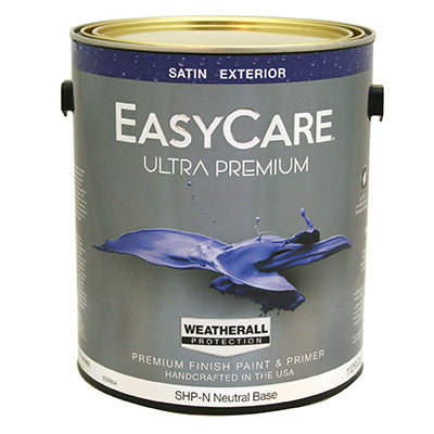 True Value EasyCare Ultra Premium Exterior WeatherAll Latex House Paint Satin Neutral Base