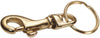 1  KEY RING BRASS SNAP W/RING
