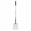 Green Thumb 5-Tine Manure Fork Wood Handle