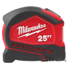 Milwaukee 25ft Compact Auto-Lock Tape Measure