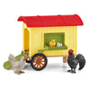 Schleich Mobile Chicken Coop Toy