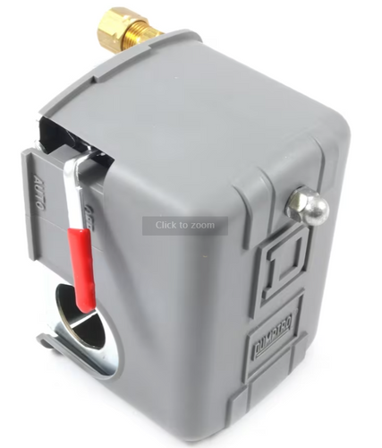 Forney Industries, Inc. Pressure Switch with Auto Off Lever, 95-125 PSI
