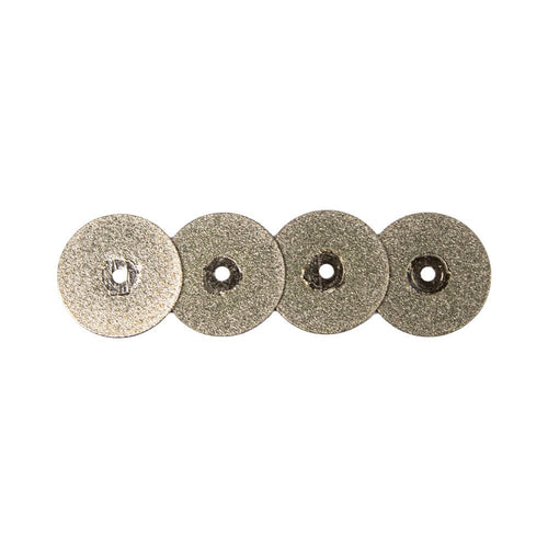 Forney Diamond Wheels Replacements 3/4 in 4-Piece