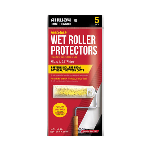 Allway (PON-RL) Paint Poncho Wet Roller Protectors, 5 Pack