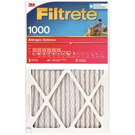 Furnace Filter, Allergen Defense Red Micro Pleated, 14x25x1-In., 2-Pk.