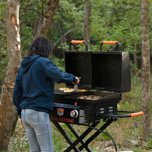 Blackstone On the Go Griddle and Grill Combo