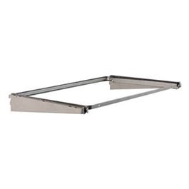 Closet Culture Basket Surround Kit, Champagne Nickel Finish, 16.625 x 23.75 x 2.875-In.