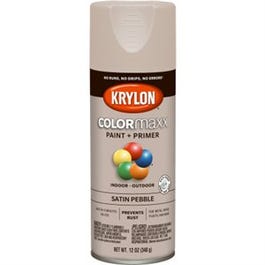 COLORmaxx Spray Paint + Primer, Satin Pebble Blue, 12-oz.