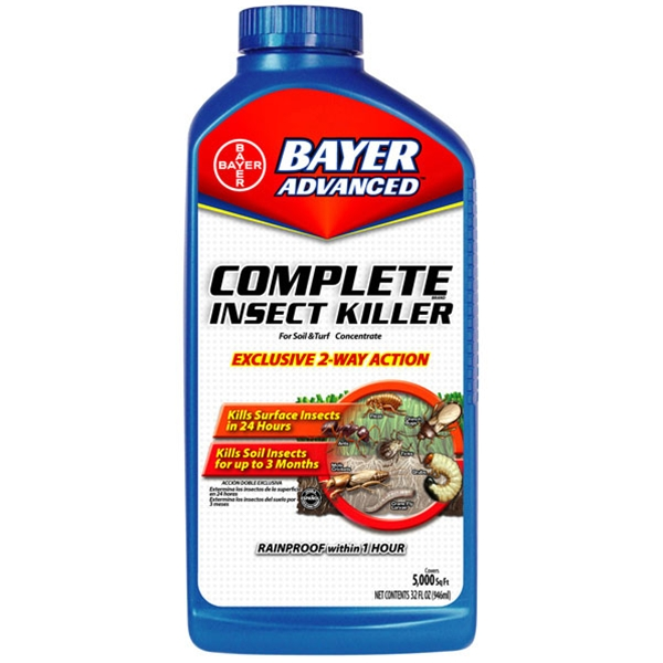 bayer garden insect spray BAYER ADVANCED COMPLETE BRAND INSECT KILLER FOR SOIL & TURF CONCENTRATE