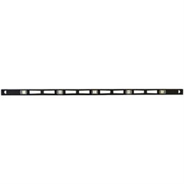 Contractor Top-Read Aluminum Level, 5 Vials, Magnetic, 72-In.
