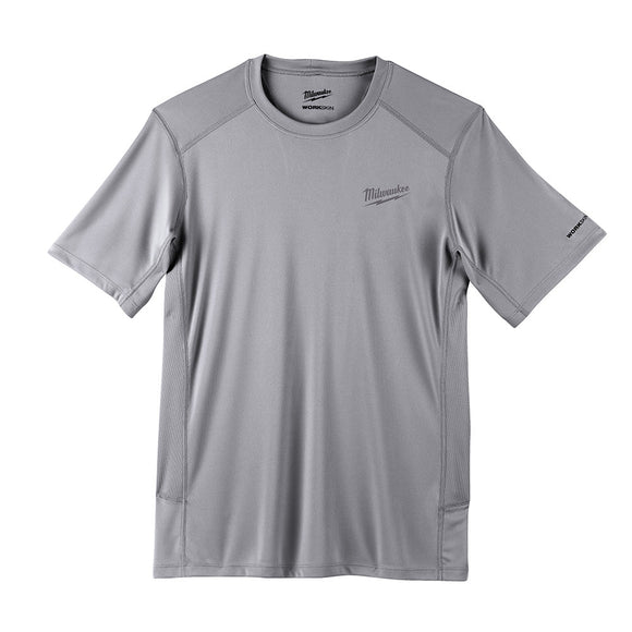 WORKSKIN™ Lightweight Performance Shirt - Short Sleeve - Gray XL