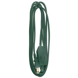 12-Ft. 16/2 SPT-2 Green Vinyl Cube Tap Extension Cord