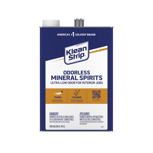 Klean Strip Odorless Mineral Spirits Paint Thinner 1 Qt.