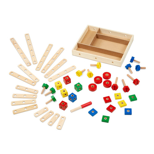 Melissa & Doug Construction Building Set in a Box