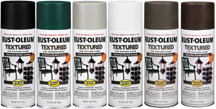 TEXTURED BLACK SPRAY PAINT 12 OZ.