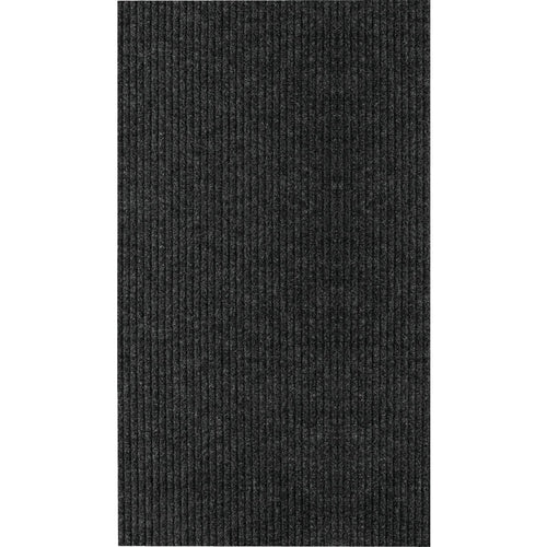 Multy Home Concord 26 In. x 50 Ft. Charcoal Carpet Runner, Indoor/Outdoor