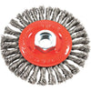 Forney 4 In. Stringer Bead 0.012 In. Angle Grinder Wire Wheel