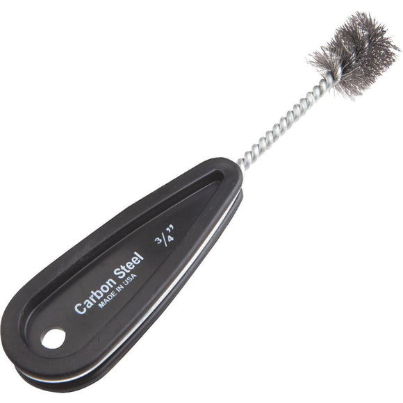 Forney 3/4 In. Wire Fitting Brush with Plastic Handle