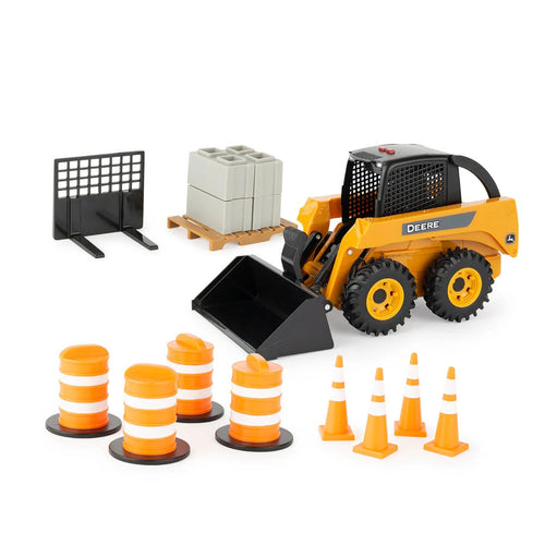 John Deere 1/16 Big Farm Skid Steer Set