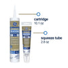 GE Sealants Advanced Silicone 2® Window & Door Sealant 10.1 Oz. Brown